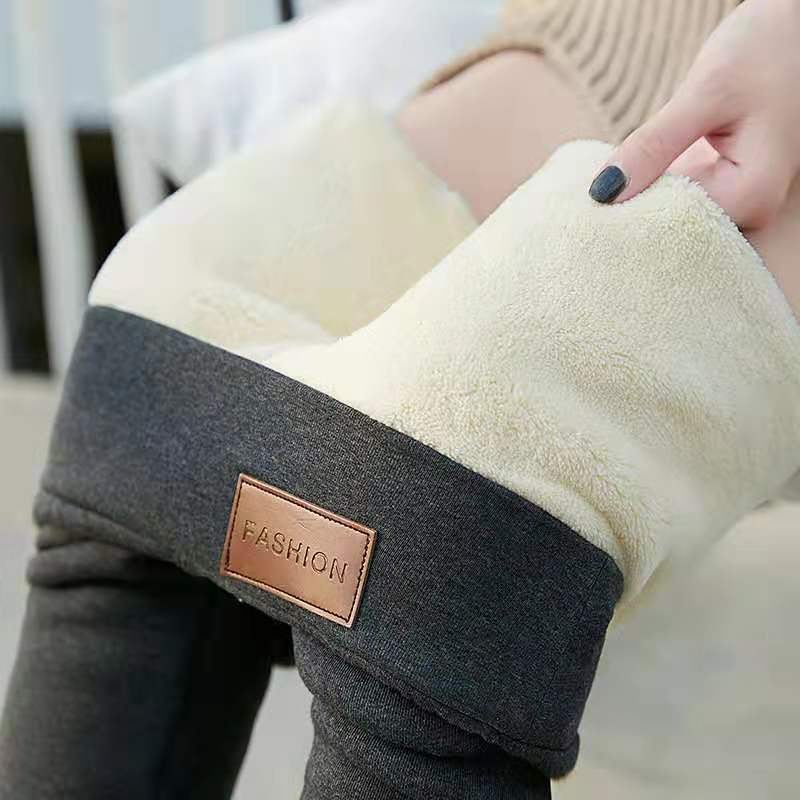 Winter Women Leggings Velvet Warm Pants Hight Waist Leggings Women Solid Color Legging Comfortable Keep Warm Stretchy Legging - Unreel Clothes for fishing and the outdoors.