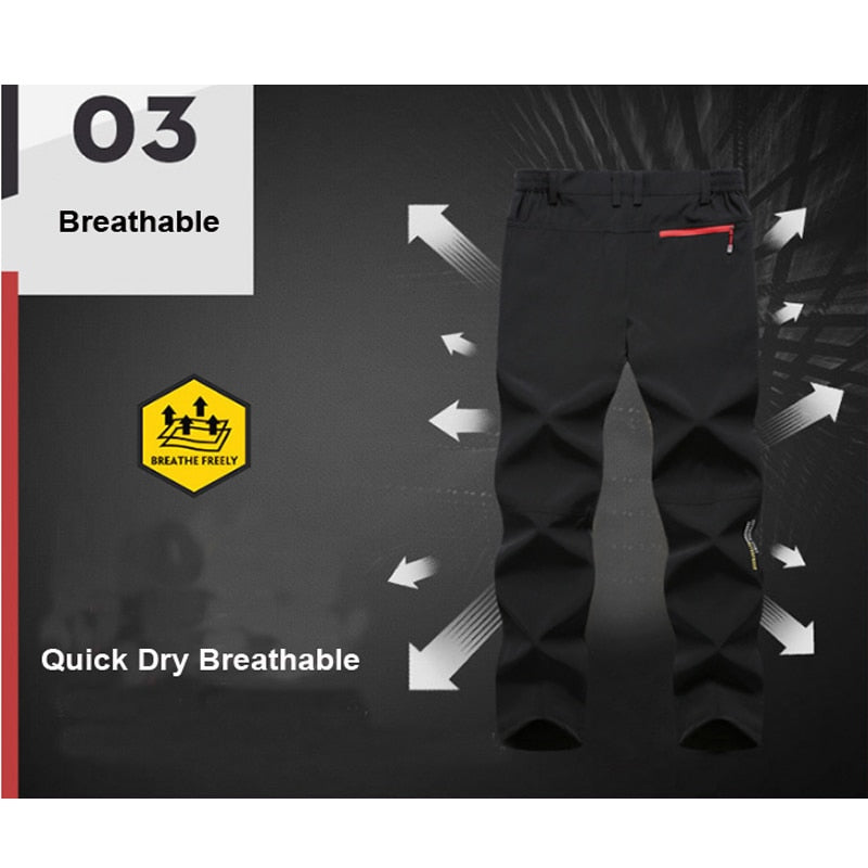 Men's Waterproof Outdoor Elastic Pants - Unreel Clothes for fishing and the outdoors.