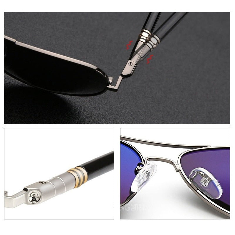 Luxury Men's Polarized Sunglasses Driving Sun Glasses - Unreel Clothes for fishing and the outdoors.