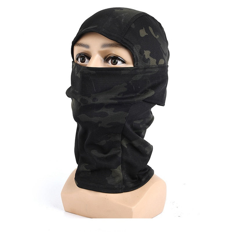 Tactical Camouflage Balaclava - Unreel Clothes for fishing and the outdoors.