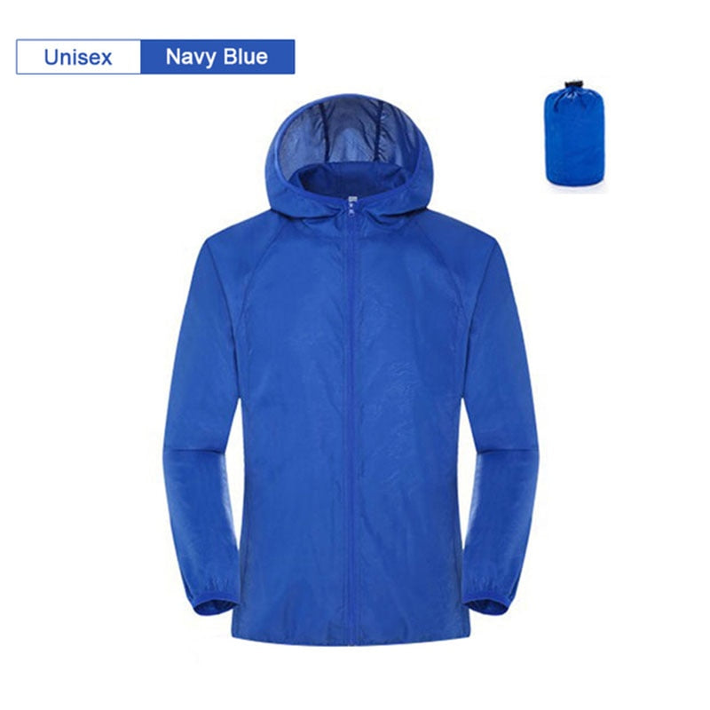 Camping Rain Jacket Men Women Waterproof - Unreel Clothes for fishing and the outdoors.