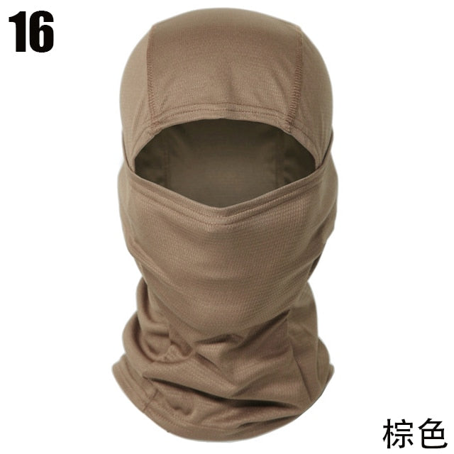 Tactical Camouflage Balaclava - Unreel Clothes for fishing and the outdoors.