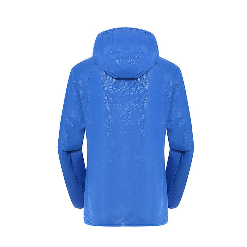 Camping Rain Jacket Men Women Waterproof - Unreel Clothes for fishing and the outdoors.