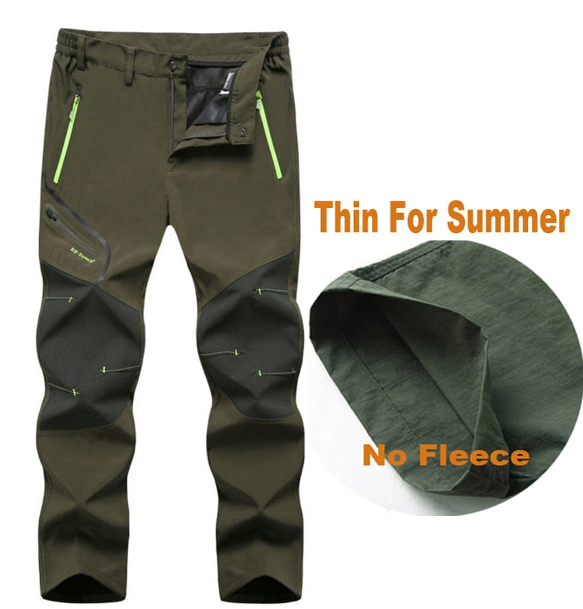 Men's Waterproof Outdoor Elastic Pants - Unreel Clothes for fishing and the outdoors.