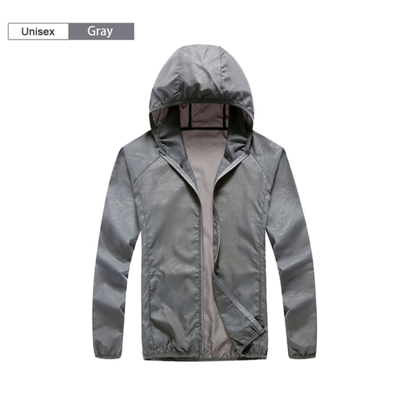 Camping Rain Jacket Men Women Waterproof - Unreel Clothes for fishing and the outdoors.