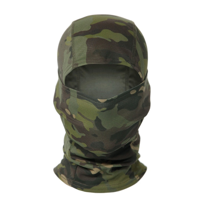 Tactical Camouflage Balaclava - Unreel Clothes for fishing and the outdoors.