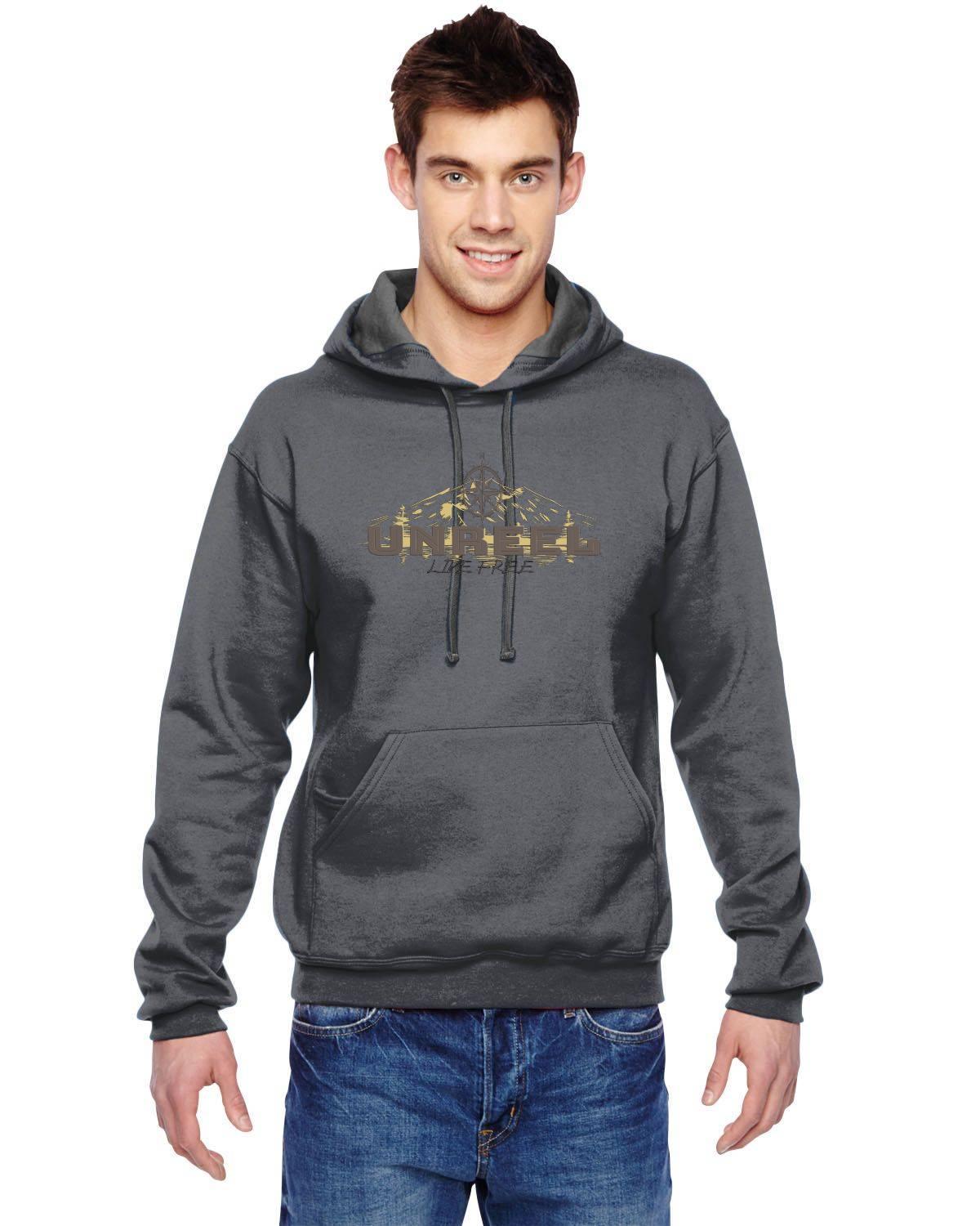 Unreel live free hoodie