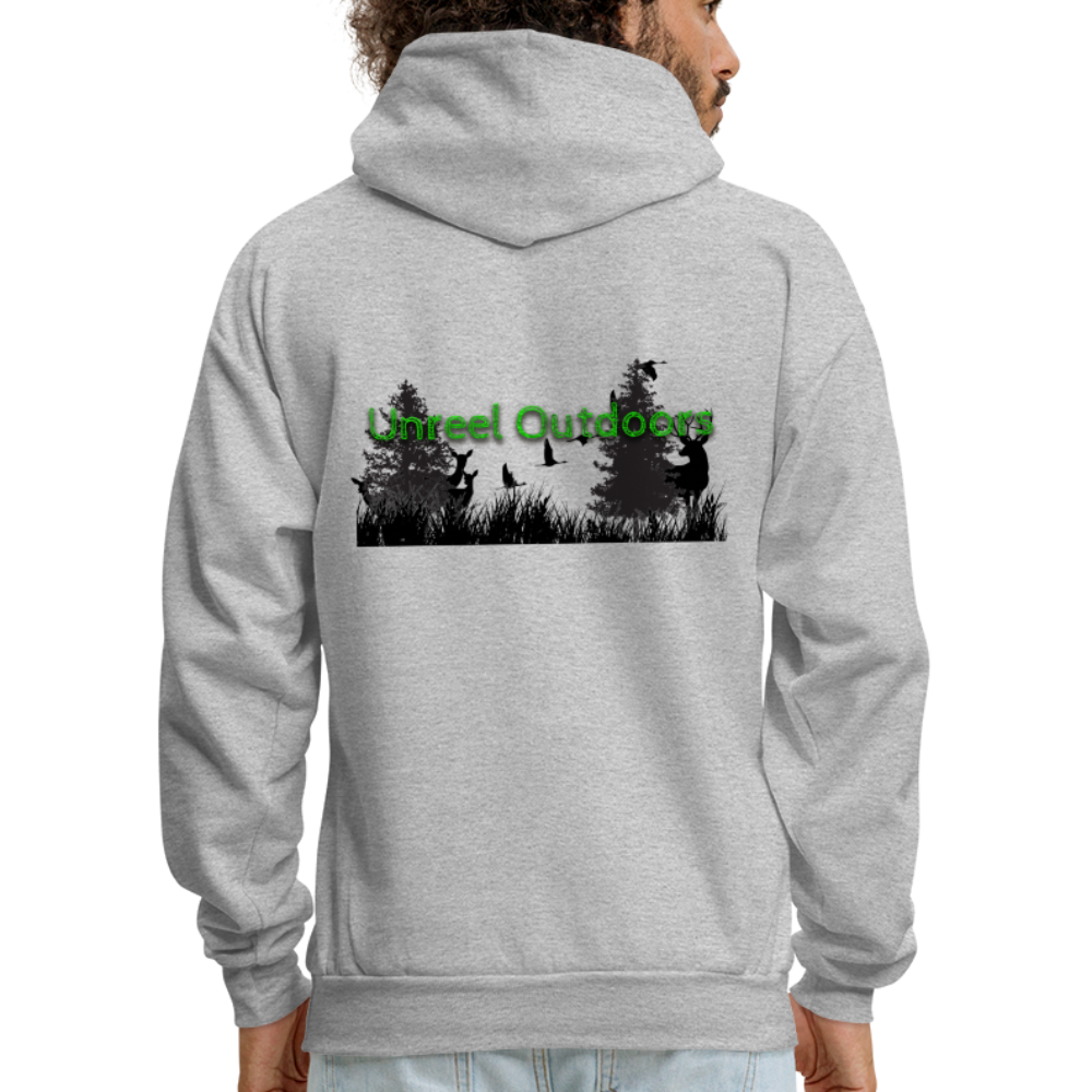 Unreel's Adventure Men's Hoodie - Unreel Clothes for fishing and the outdoors.