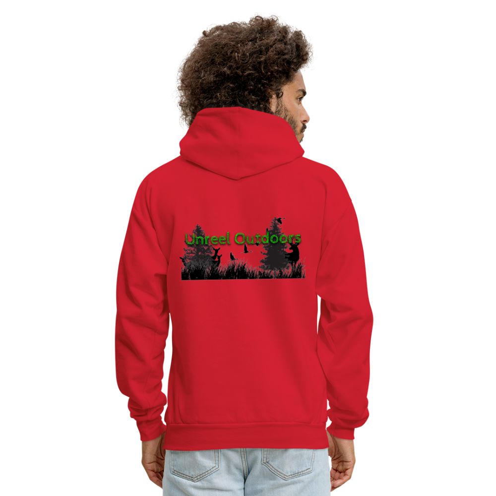 Unreel's Adventure Men's Hoodie - Unreel Clothes for fishing and the outdoors.