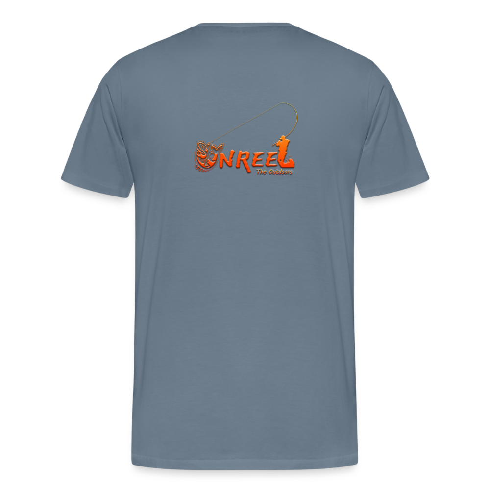 Men's Premium T-Shirt - steel blue
