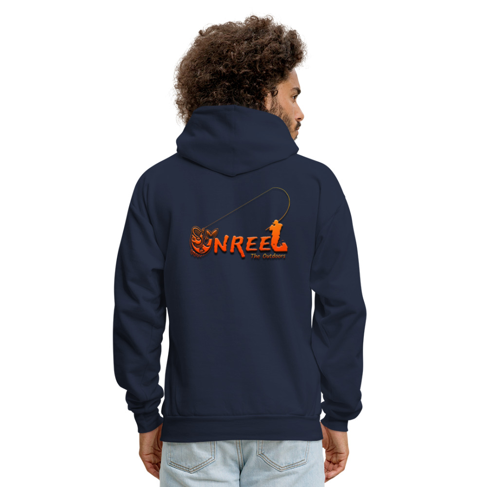 Men's Hoodie - Unreel Clothes for fishing and the outdoors.