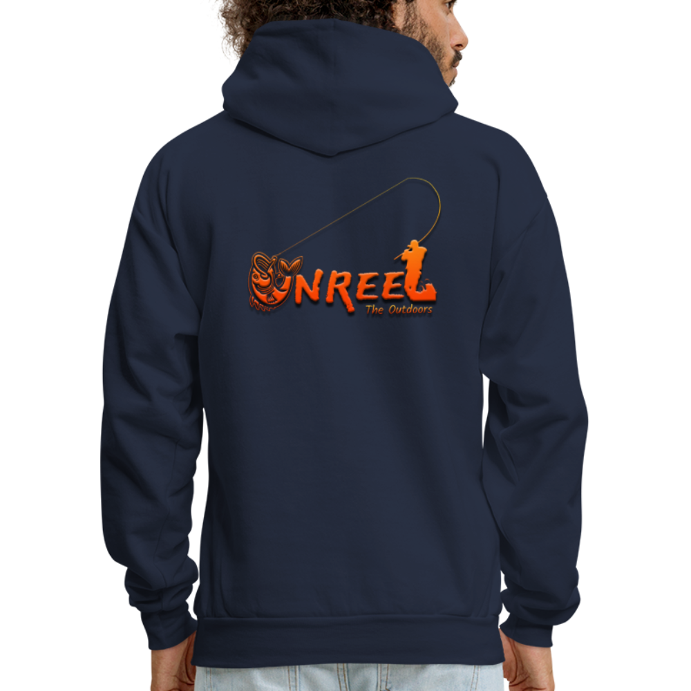 Men's Hoodie - Unreel Clothes for fishing and the outdoors.