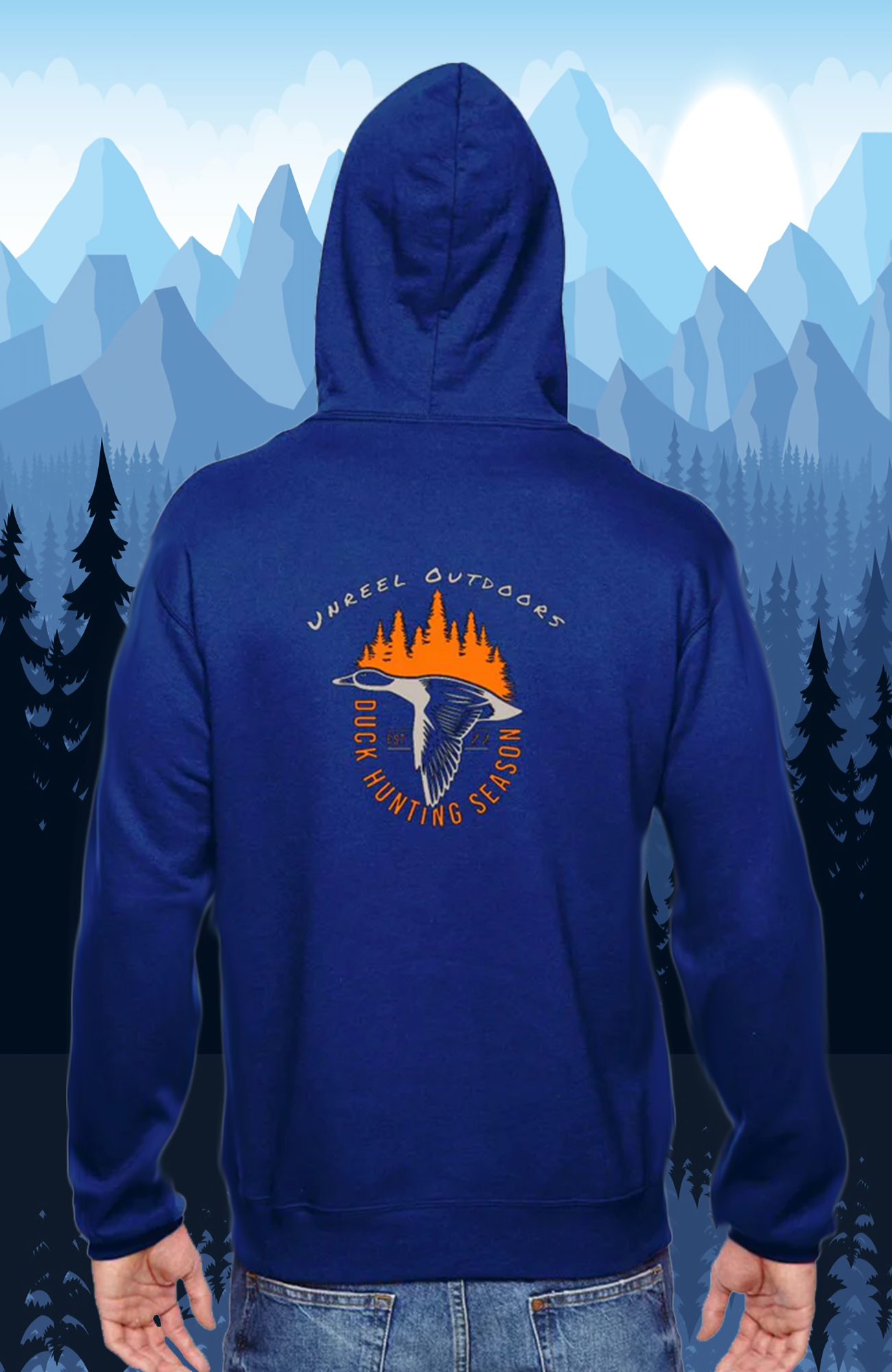 Unreel Duck hunting hoodie
