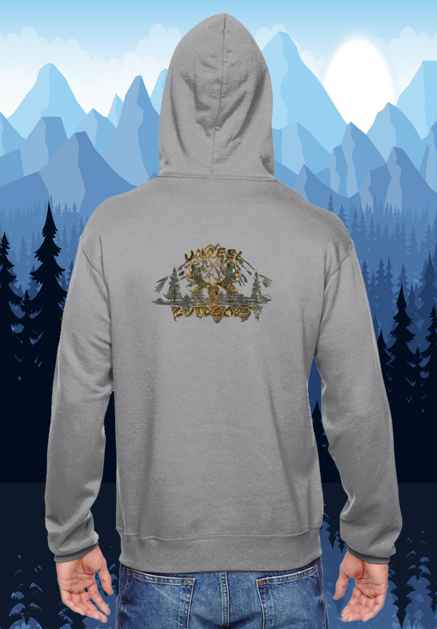 Unreel Outdoors hunting Hoodie