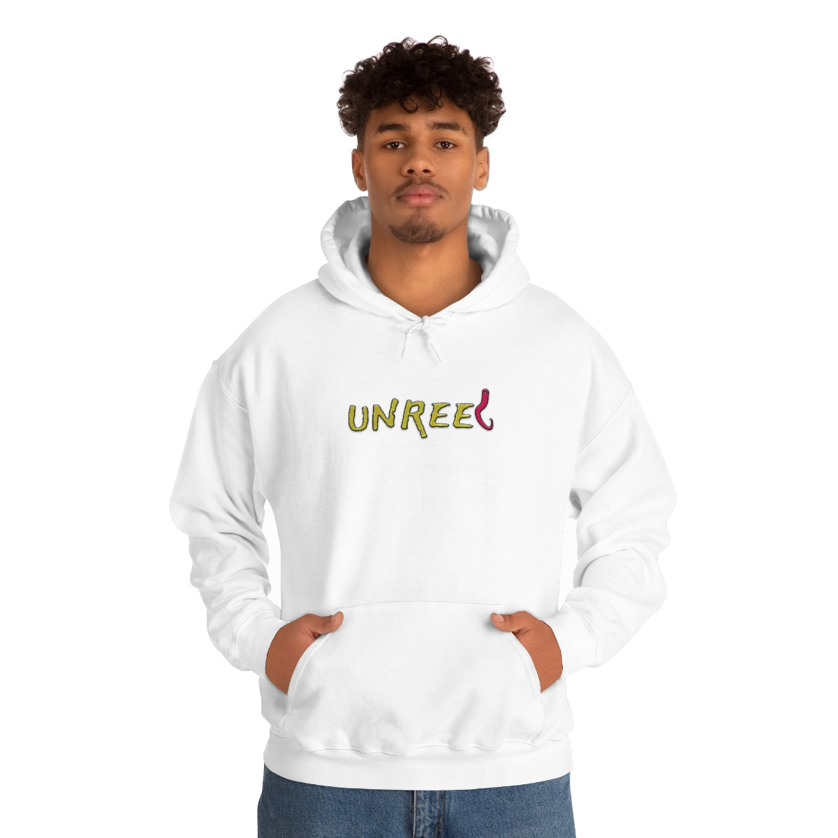 Unisex Heavy Blend™ Hooded Sweatshirt - Unreel Clothes for fishing and the outdoors.