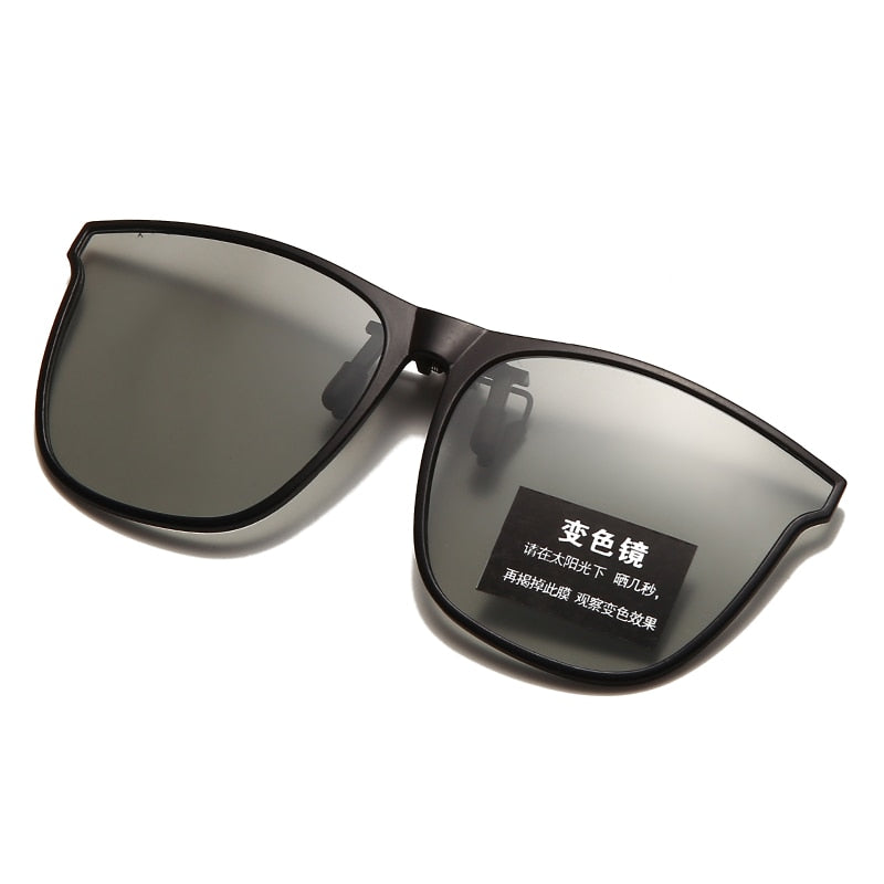 Polarized Clip On Photochromic Sunglasses - Unreel Clothes for fishing and the outdoors.