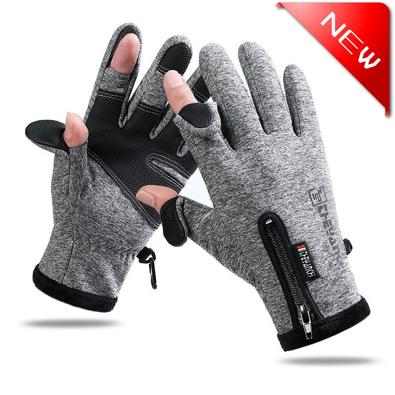 Waterproof Winter Gloves For Touchscreen - Unreel Clothes for fishing and the outdoors.