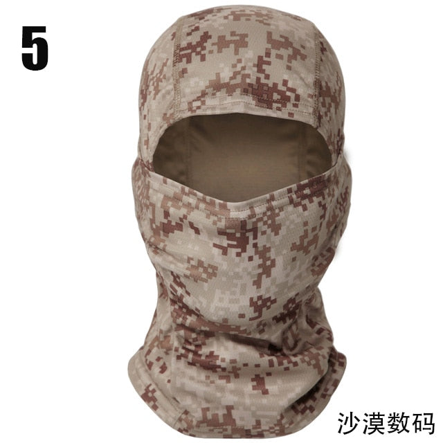 Tactical Camouflage Balaclava - Unreel Clothes for fishing and the outdoors.