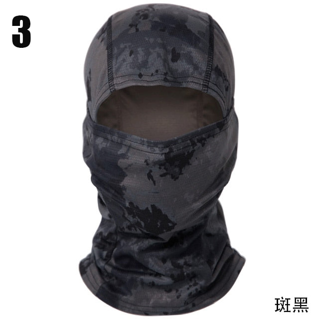 Tactical Camouflage Balaclava - Unreel Clothes for fishing and the outdoors.