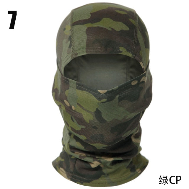 Tactical Camouflage Balaclava - Unreel Clothes for fishing and the outdoors.