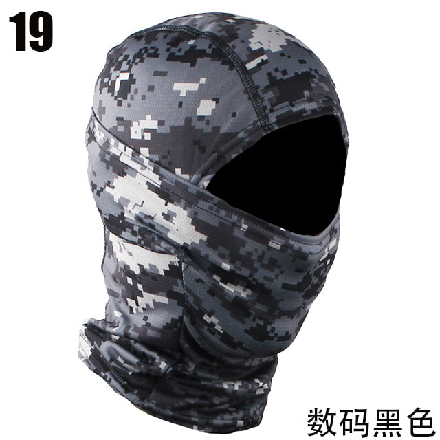 Tactical Camouflage Balaclava - Unreel Clothes for fishing and the outdoors.