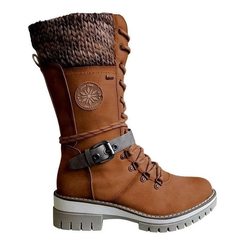 Women's autumn and winter lace-up boots - Unreel Clothes for fishing and the outdoors.