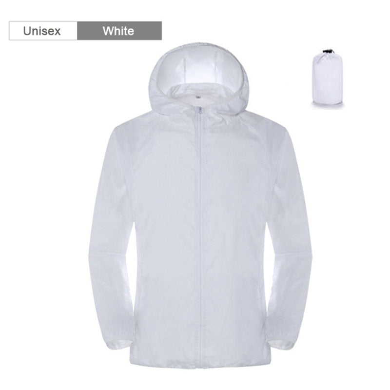 Camping Rain Jacket Men Women Waterproof - Unreel Clothes for fishing and the outdoors.