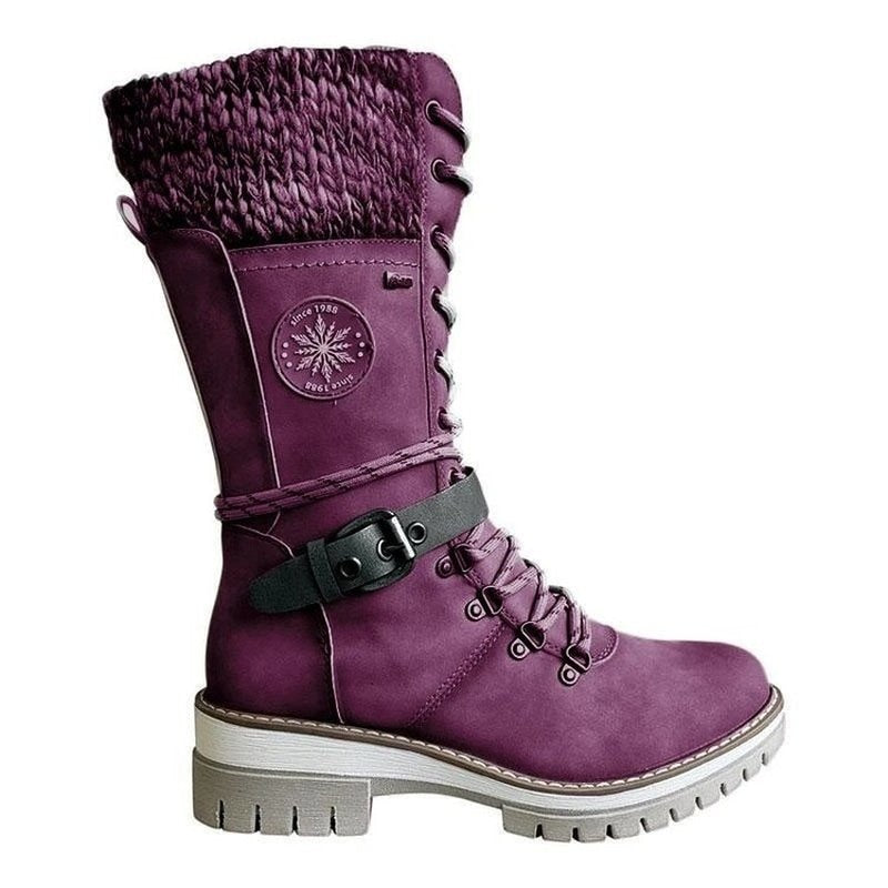 Women's autumn and winter lace-up boots - Unreel Clothes for fishing and the outdoors.