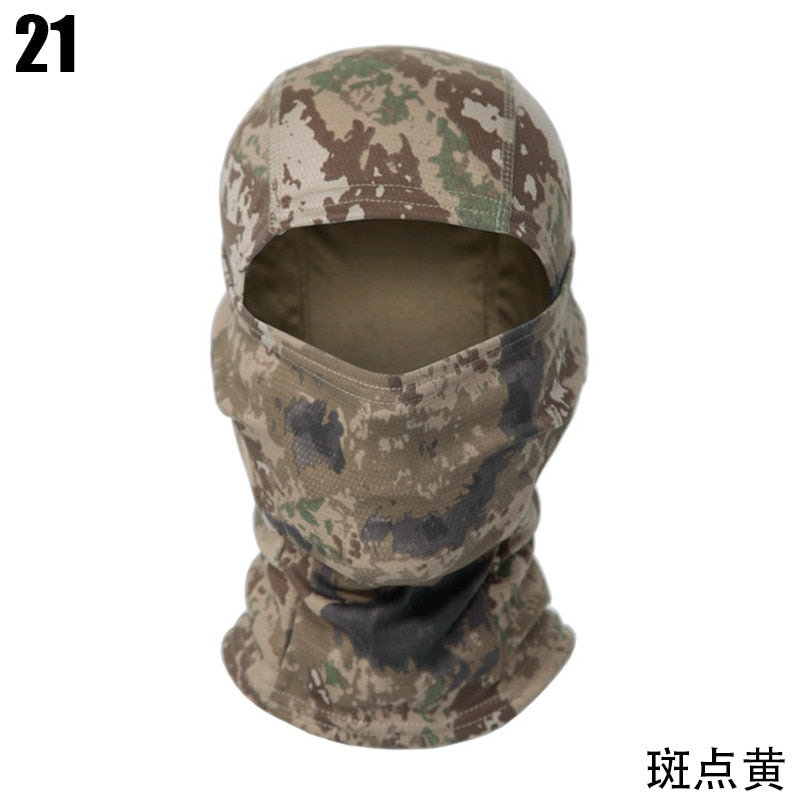 Tactical Camouflage Balaclava - Unreel Clothes for fishing and the outdoors.