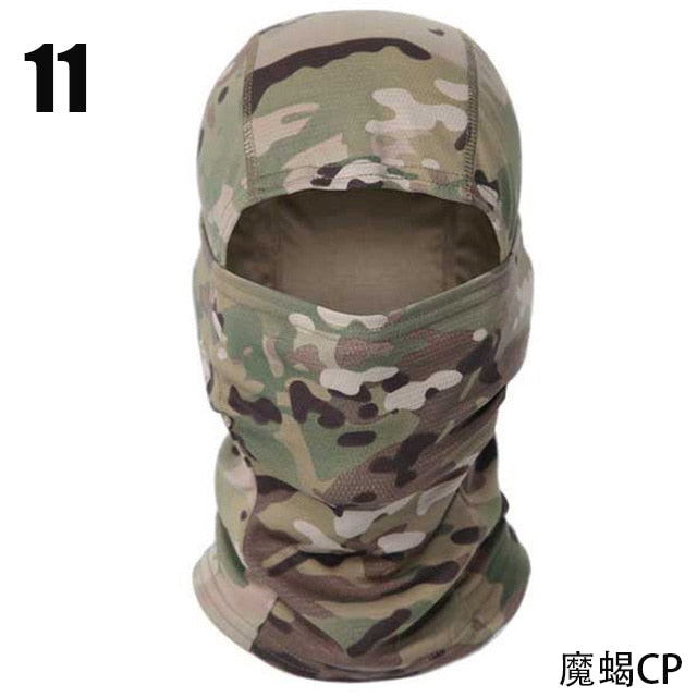 Tactical Camouflage Balaclava - Unreel Clothes for fishing and the outdoors.