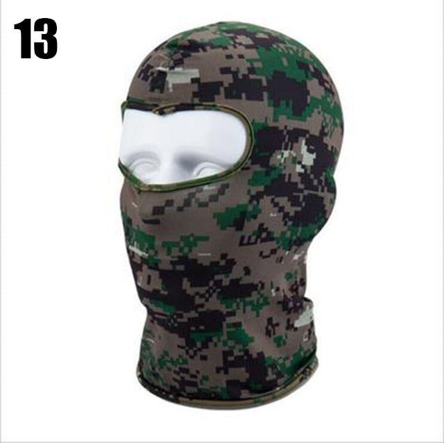 Tactical Camouflage Balaclava - Unreel Clothes for fishing and the outdoors.