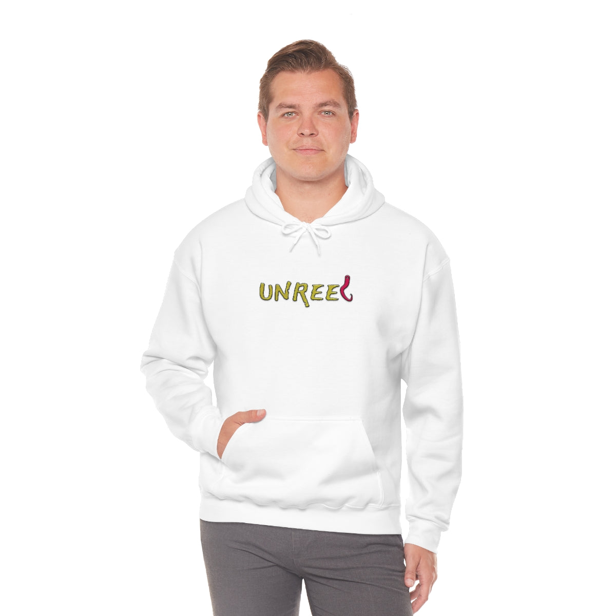 Unisex Heavy Blend™ Hooded Sweatshirt - Unreel Clothes for fishing and the outdoors.