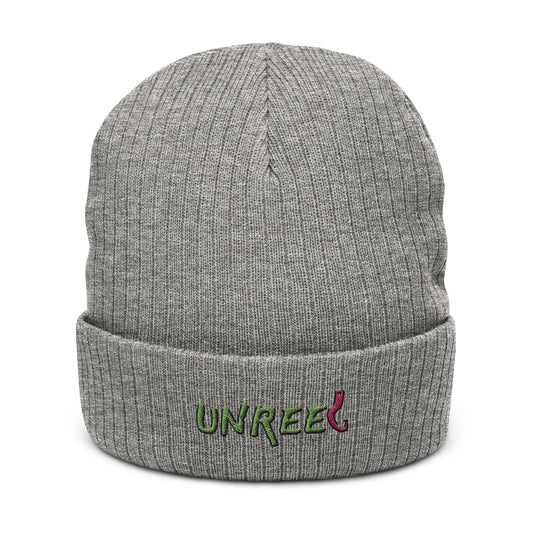 Unreel knit beanie - Unreel Clothes for fishing and the outdoors.