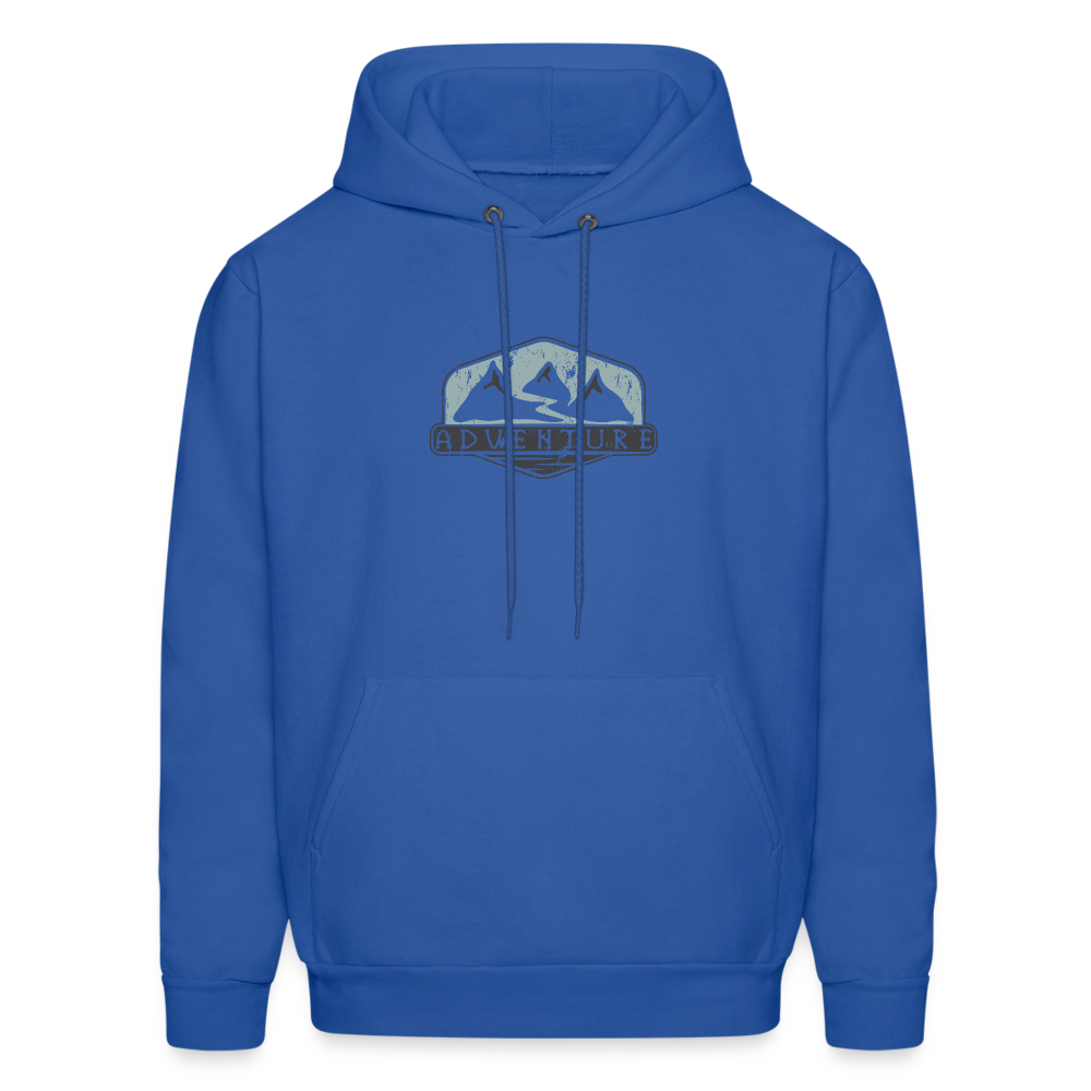 Unreel's Adventure Men's Hoodie - Unreel Clothes for fishing and the outdoors.