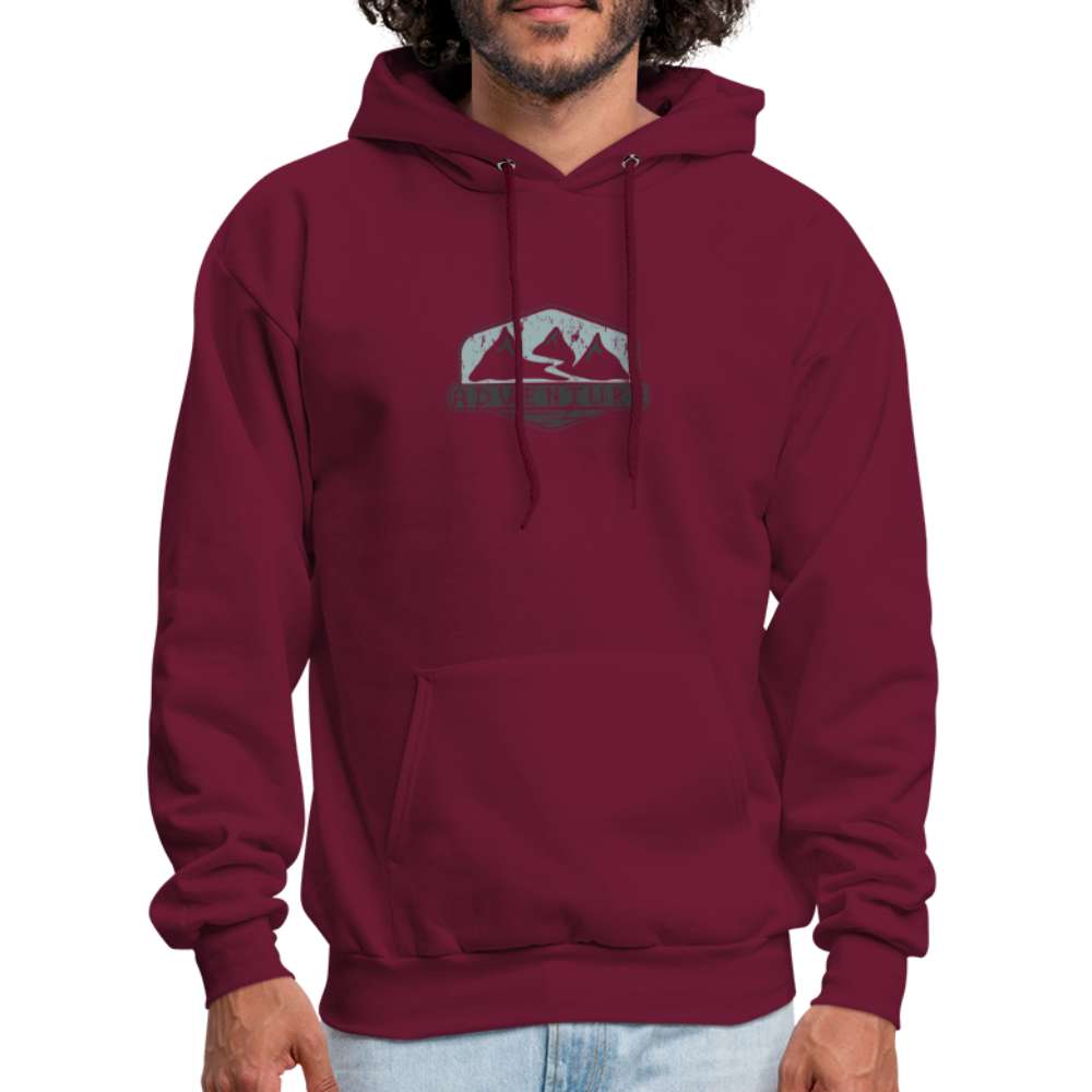 Unreel's Adventure Men's Hoodie - Unreel Clothes for fishing and the outdoors.