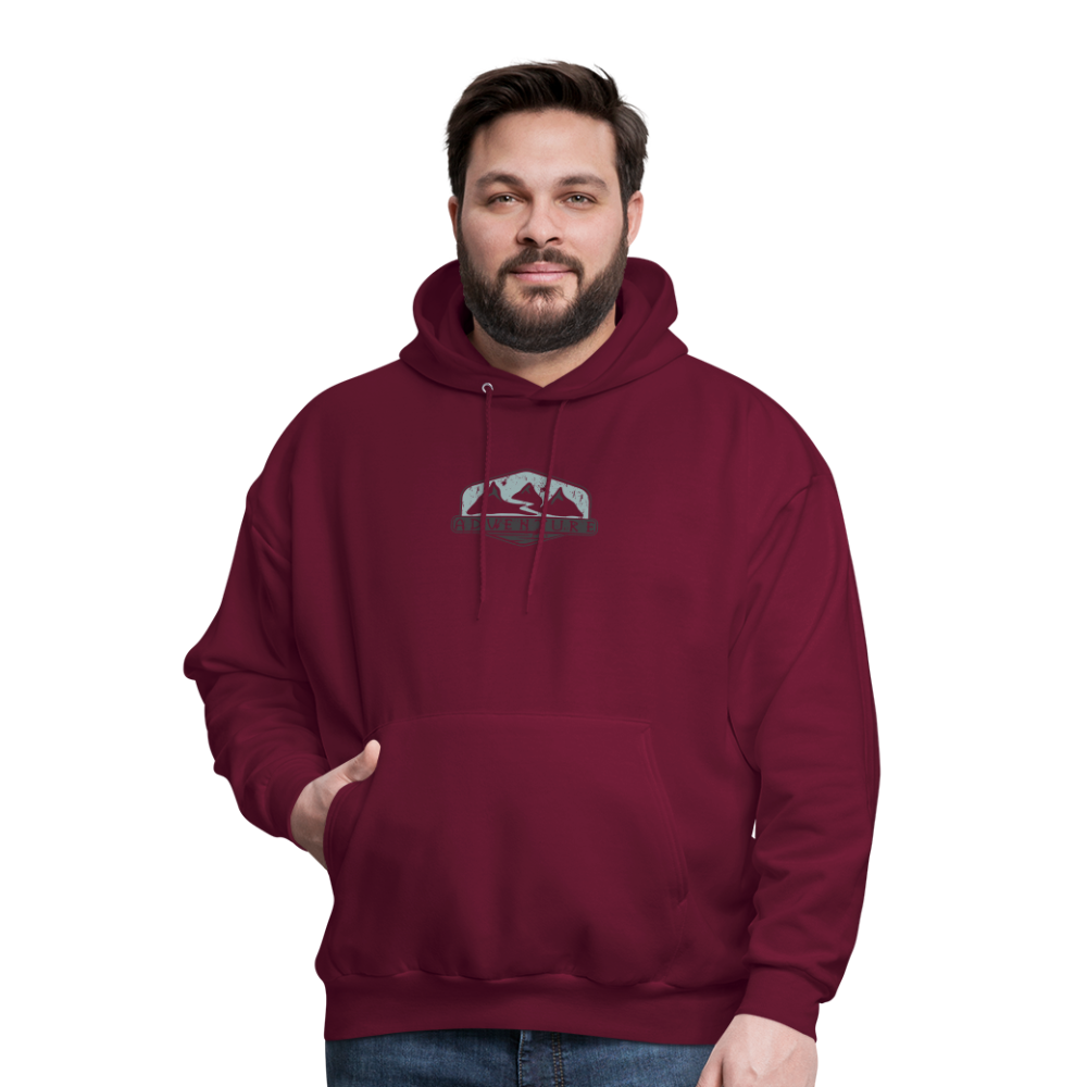 Unreel's Adventure Men's Hoodie - Unreel Clothes for fishing and the outdoors.