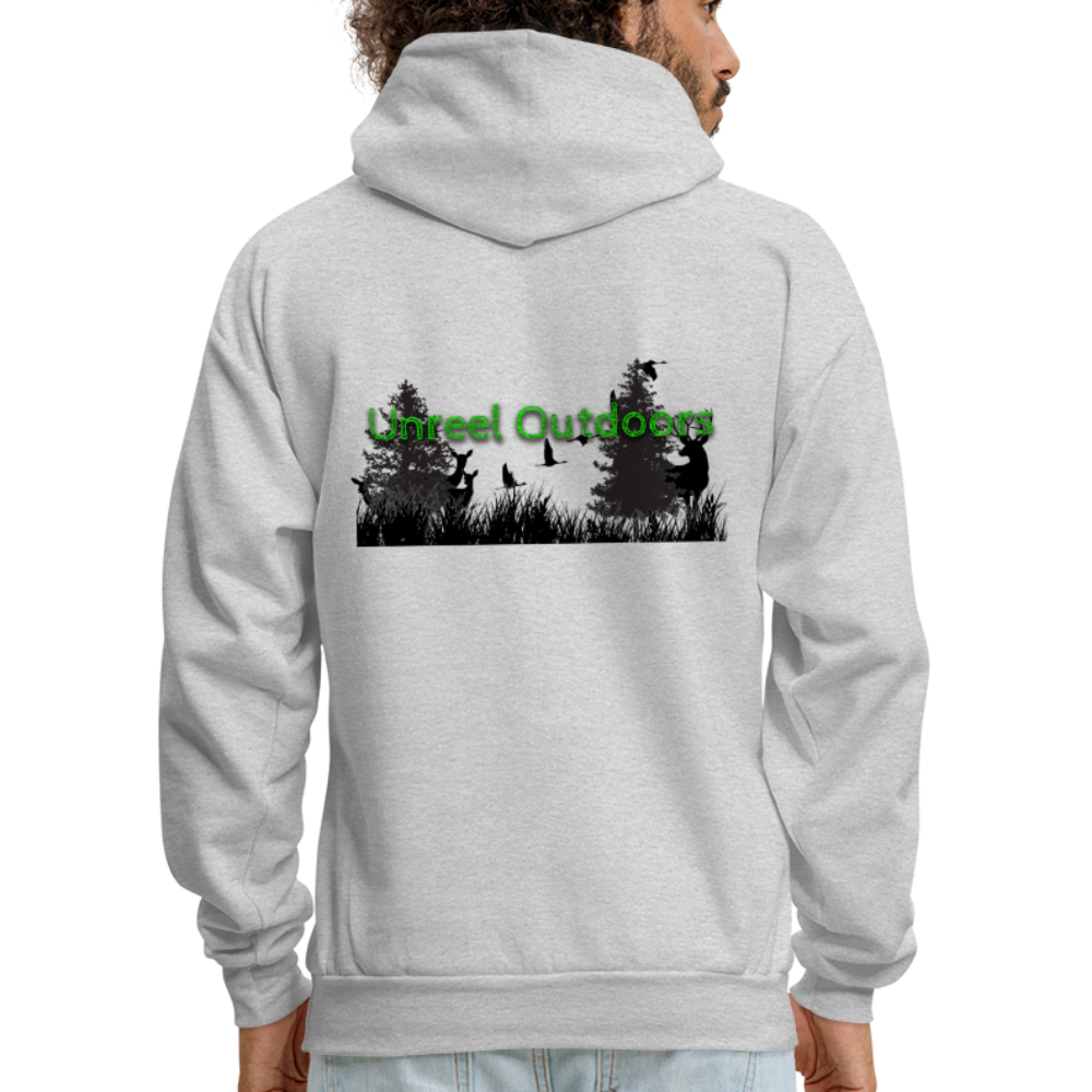 Unreel's Adventure Men's Hoodie - Unreel Clothes for fishing and the outdoors.