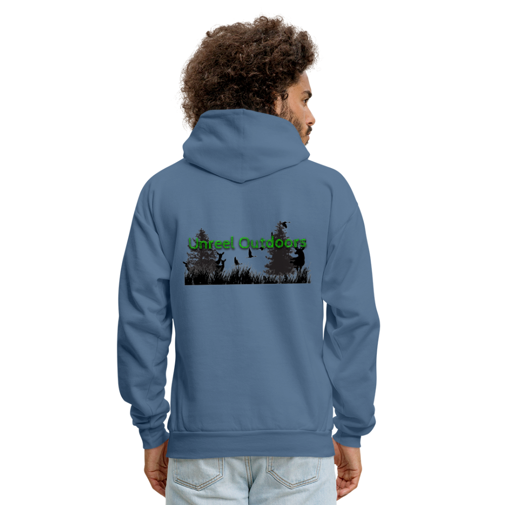 Unreel's Adventure Men's Hoodie - Unreel Clothes for fishing and the outdoors.