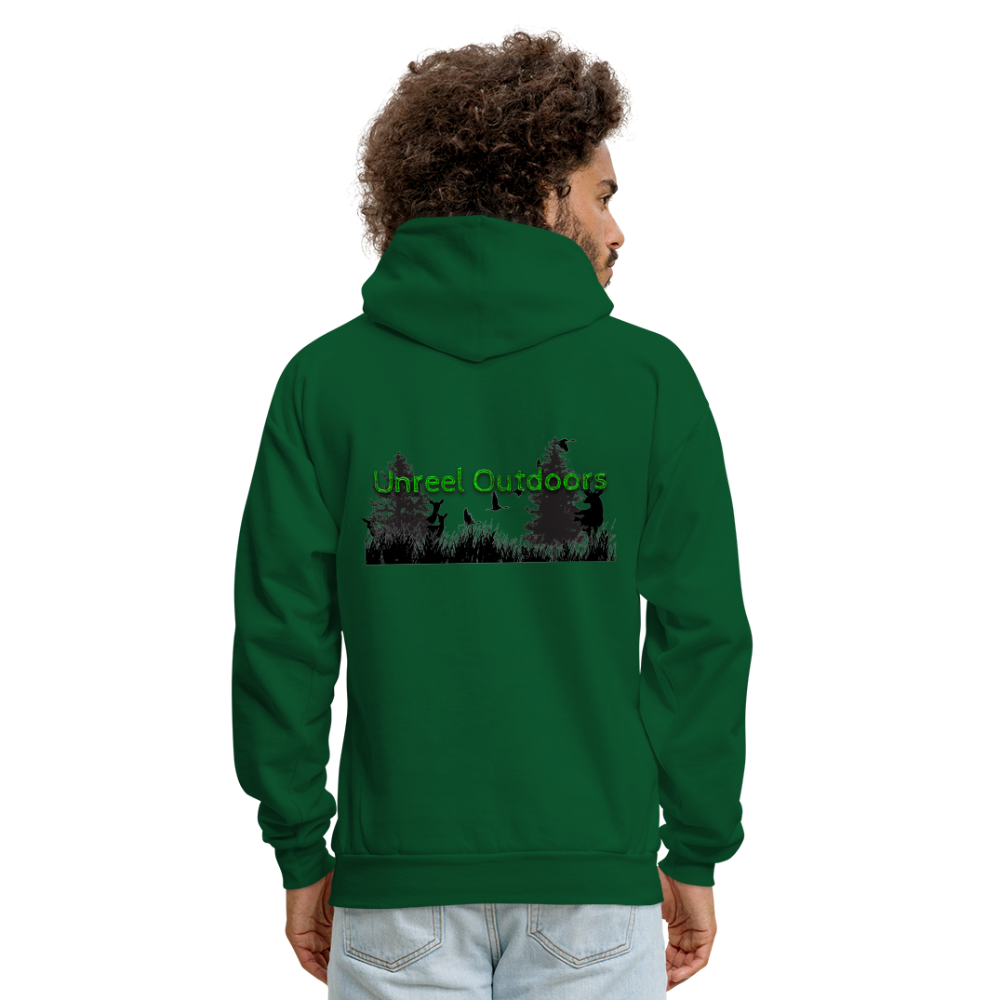 Unreel's Adventure Men's Hoodie - Unreel Clothes for fishing and the outdoors.