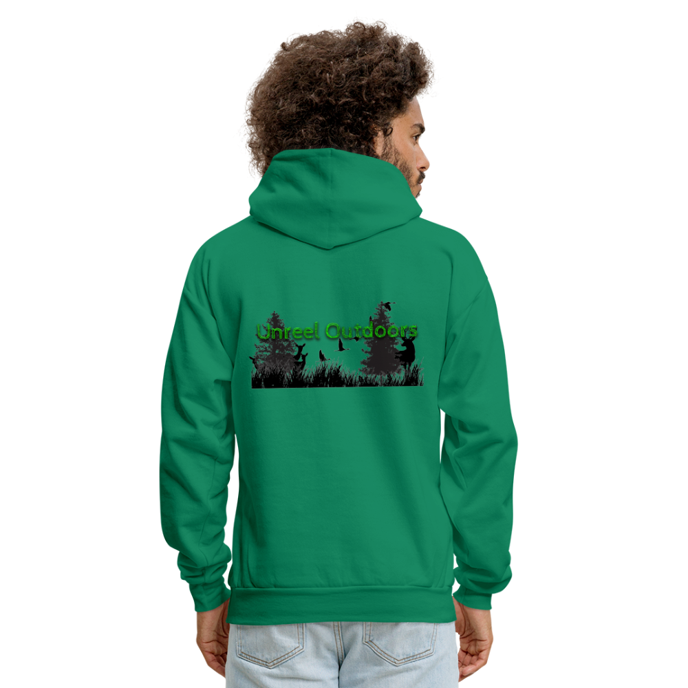 Unreel's Adventure Men's Hoodie - Unreel Clothes for fishing and the outdoors.