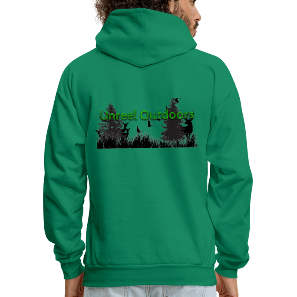 Unreel's Adventure Men's Hoodie - Unreel Clothes for fishing and the outdoors.